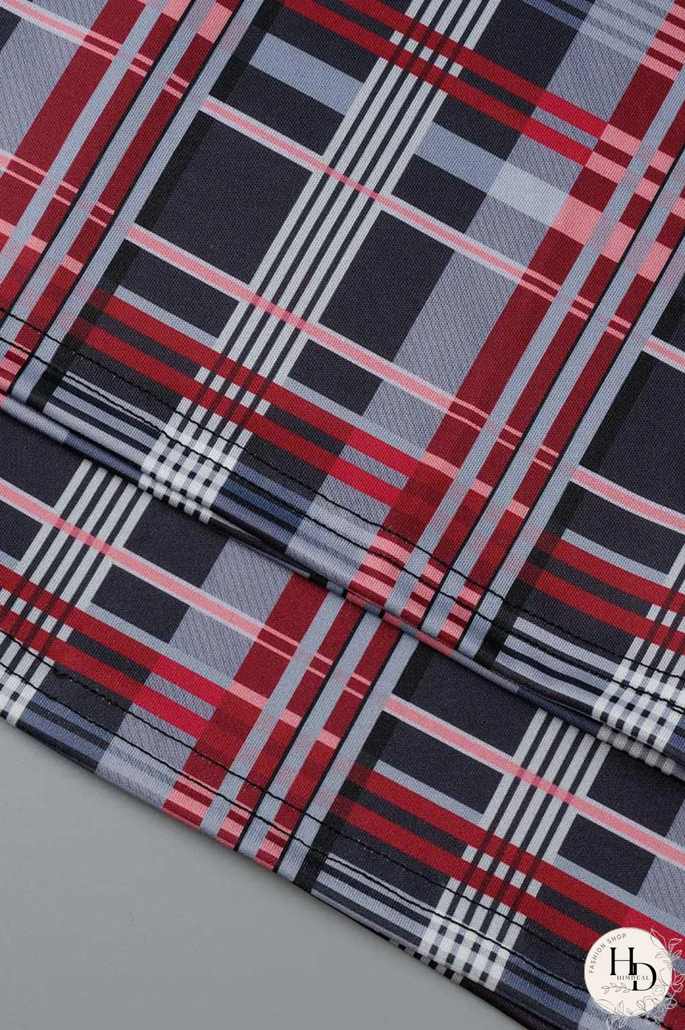 Apricot Fashion Casual Print Patchwork Regular High Waist Trousers