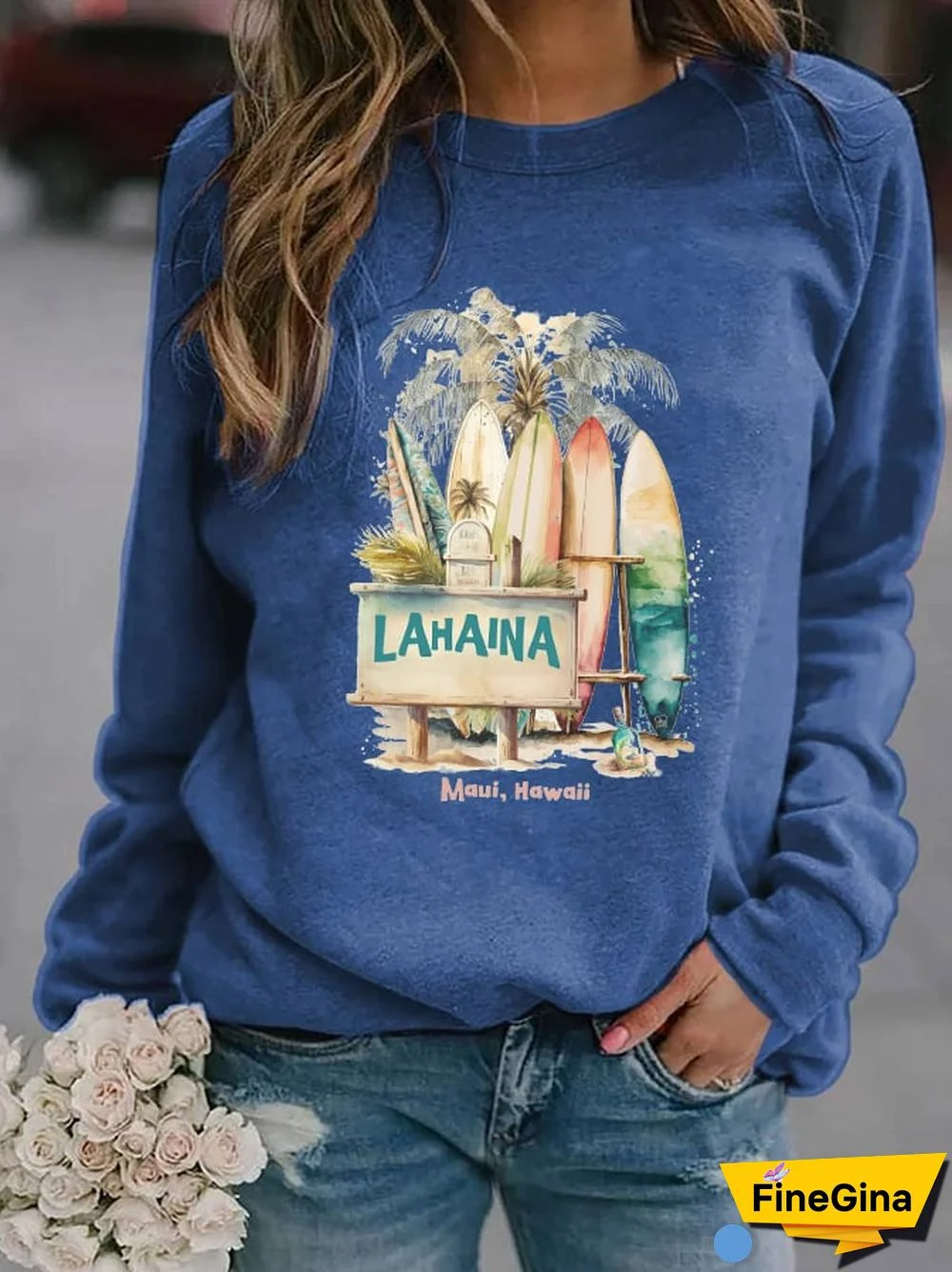 Women's Lahaina Strong Sweatshirt