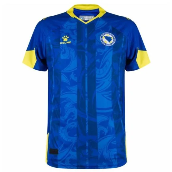 【S~4XL】Bosnia and Herzegovina 23/26 World Cup Home Jersey