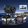 2K HD WiFi Motorcycle Camera IP67 Waterproof Motorcycle Dash Cam 140 Degree Wide Angle Driving Dash Cam DVR Camcorder for Cycling