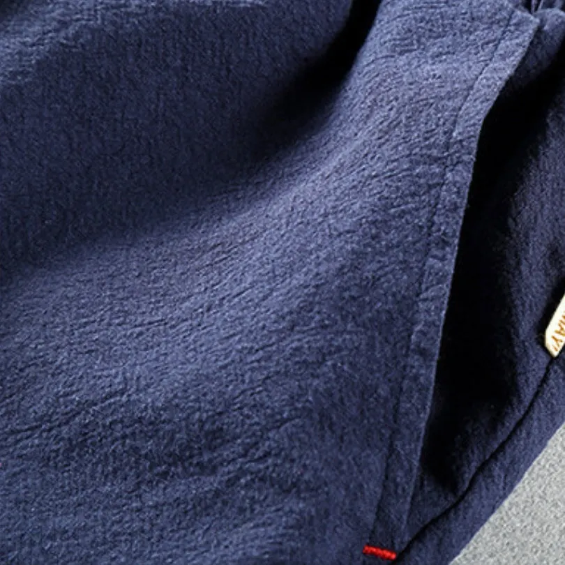Men's Cotton-Linen Shorts &ndash; Drawstring Weekend Comfort &ndash; view 2