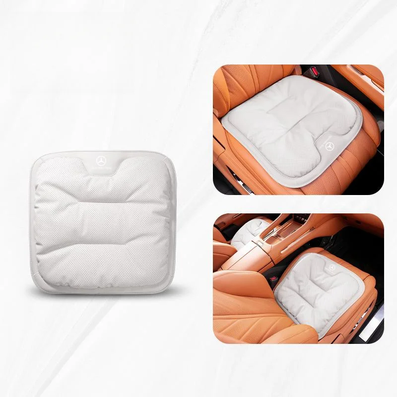 High-end nappa leather punching breathable car seat cushion