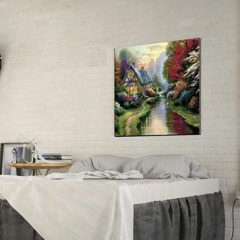 Diamond Painting - Full Round Drill - House