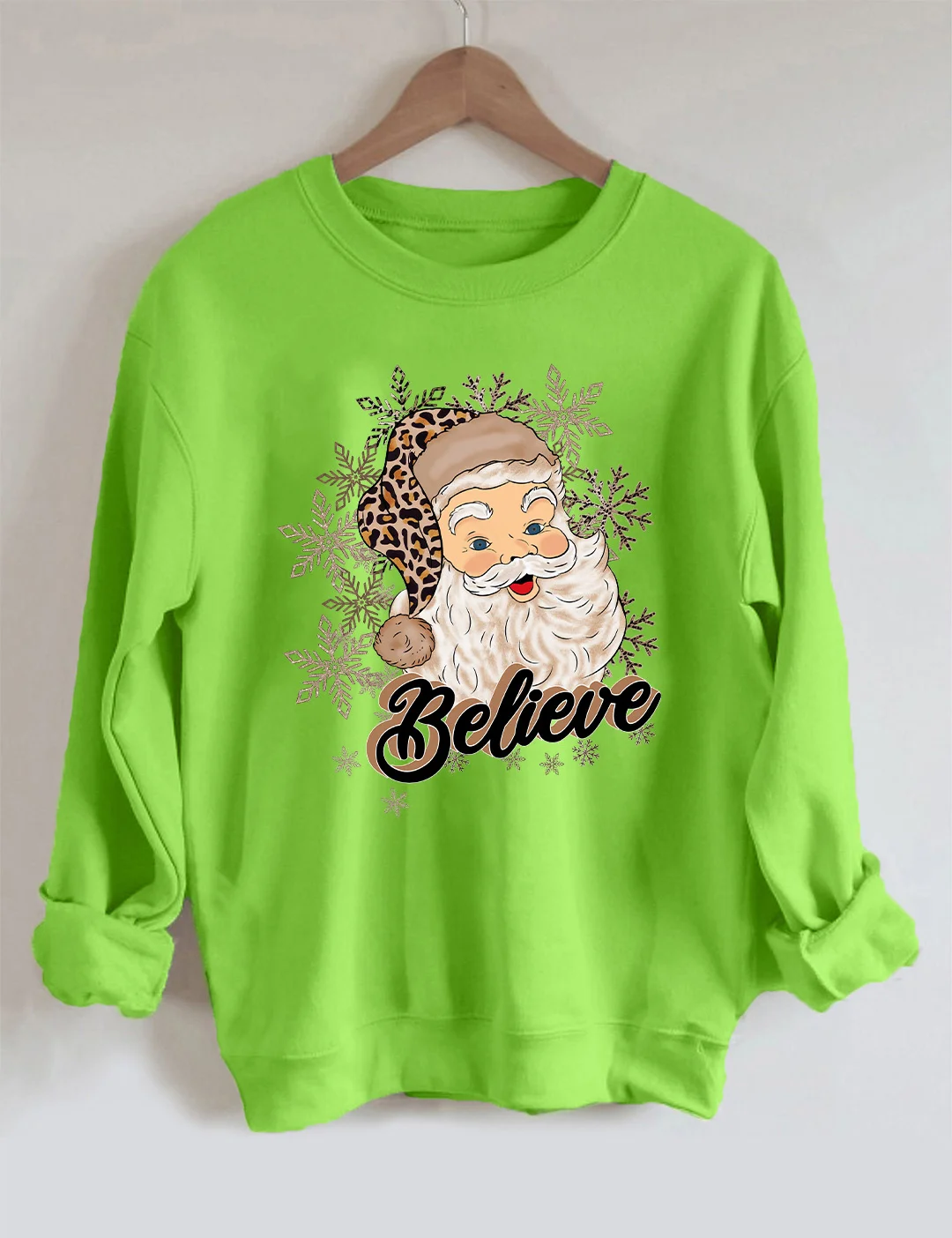 Christmas Santa Believe Sweatshirt