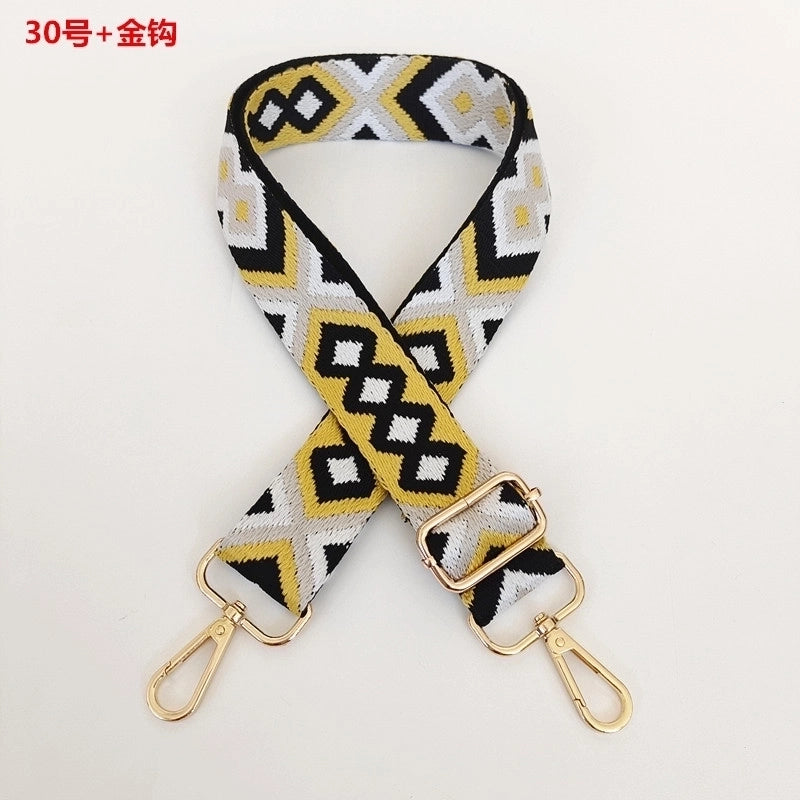 All Seasons Canvas Color Block Single Shoulder Strap Bag Accessories