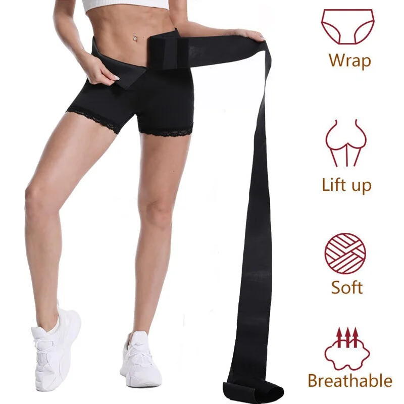 Billionm Fat Belly Body Shaper Panties Shorts Slimming Fajas Women Tummy Control Butt Lifter Panties With Bandage Wrap Waist Trainer Belt