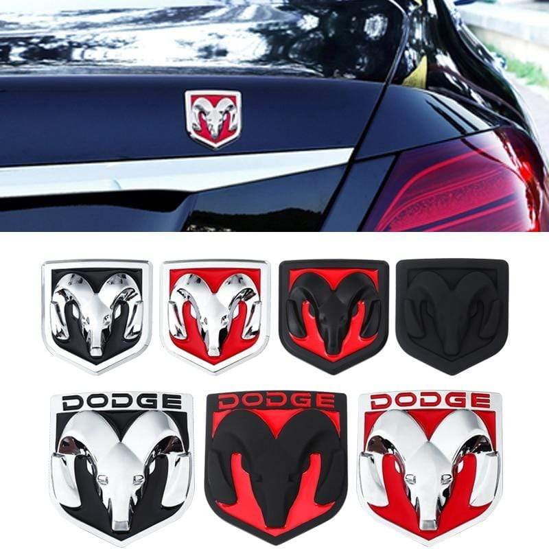 3d Ram Metal Badge Sticker for Dodge RAM 1500 2500 3500 Challenger Charger Durango Nitro Journey Caliber Car Exterior Decoration voiturehub dxncar