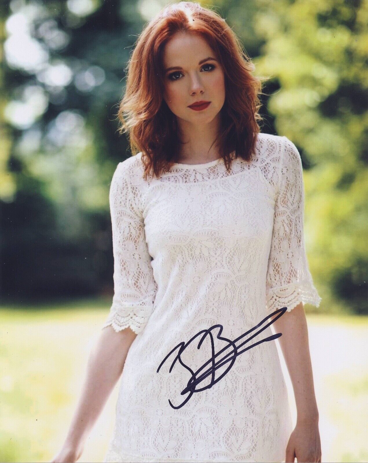 Zoe Boyle Autograph Signed 10x8 Photo Poster painting AFTAL [B3723]