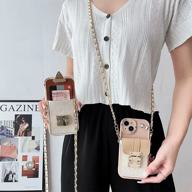 Buckled Holder Phone Case Card