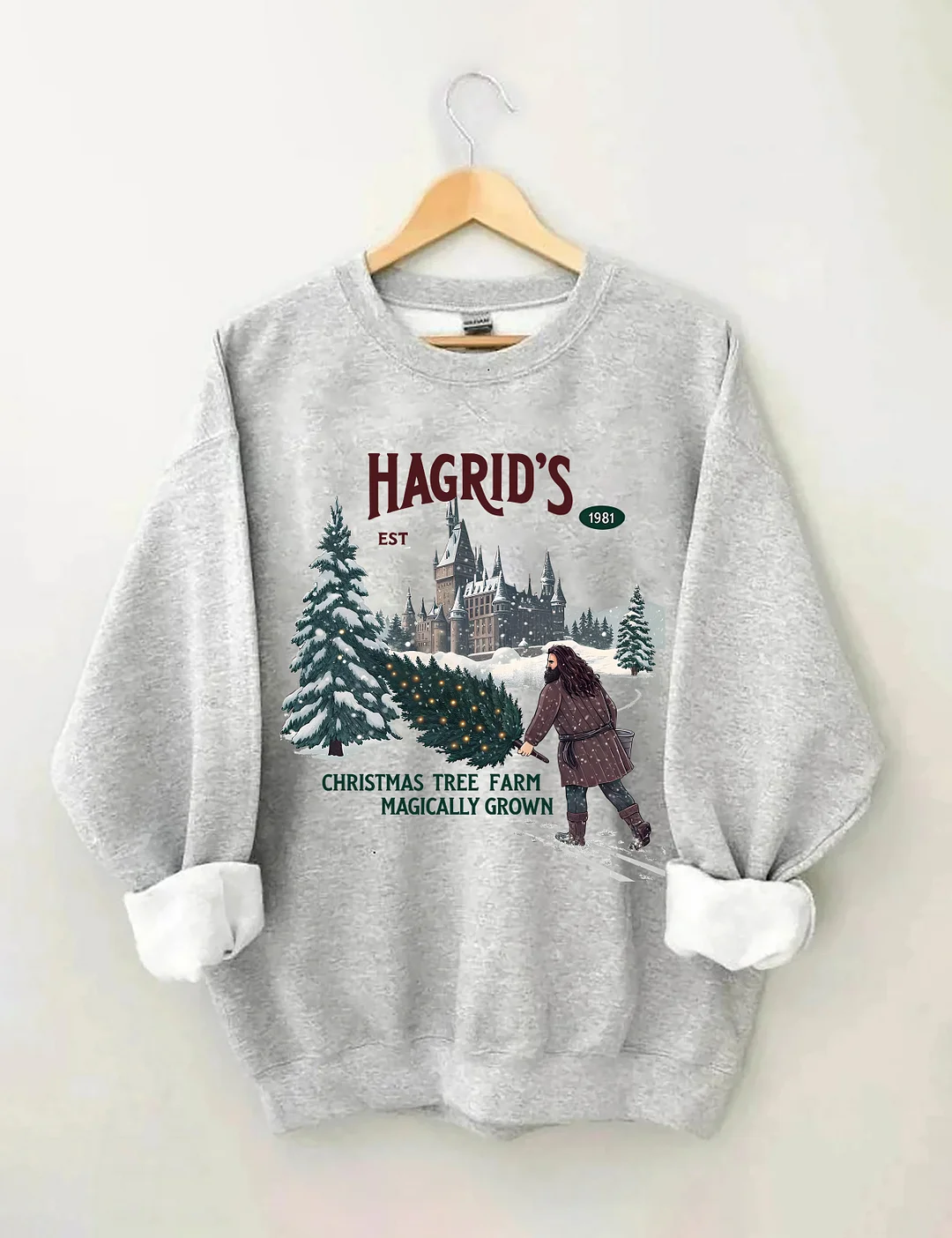 Magical Tree Farm Christmas Sweatshirt