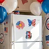 4pcs America 250th Anniversary DIY Diamond Painting Refrigerator Magnet Kit Diamond Art Refrigerator Magnet Rhinestones Refrigerator Magnetic Sticker for Adult Beginners DIY Home Office Decor