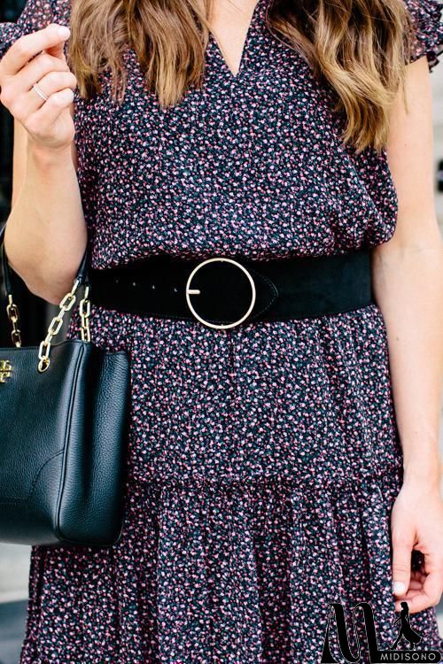 MidiSono - O Velvet Wide Belt