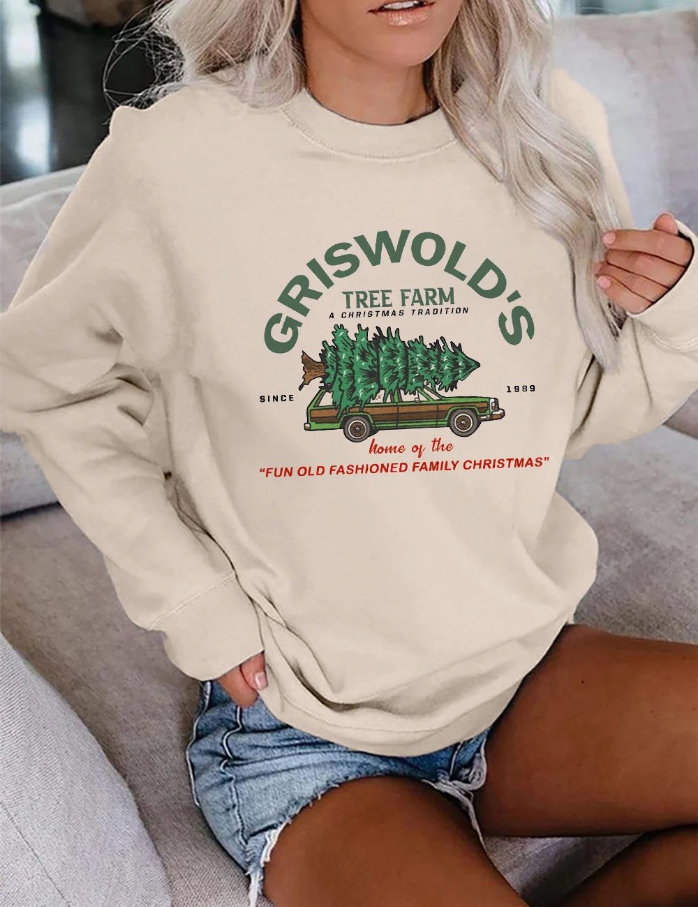 Griswold’s Tree Farm Christmas Sweatshirt