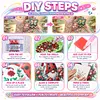 Japanese Girl Diamond Painting Kit 5D Partial Drill Rhinestone Art 30x30cm