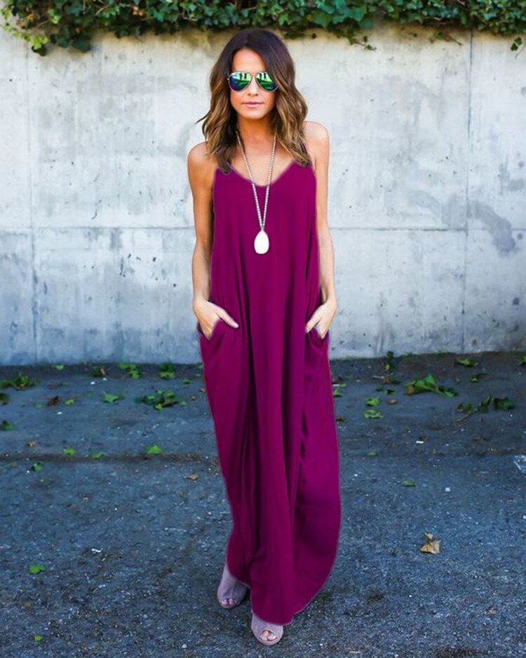 Plus Size 5XL Sexy Women Dress Summer 2020 Solid Casual Short Sleeve Maxi Dress For Women Long Dress Free Shipping Lady Dresses