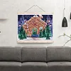 Diamond Painting -DIY Round Drill Christmas Gingerbread Shop