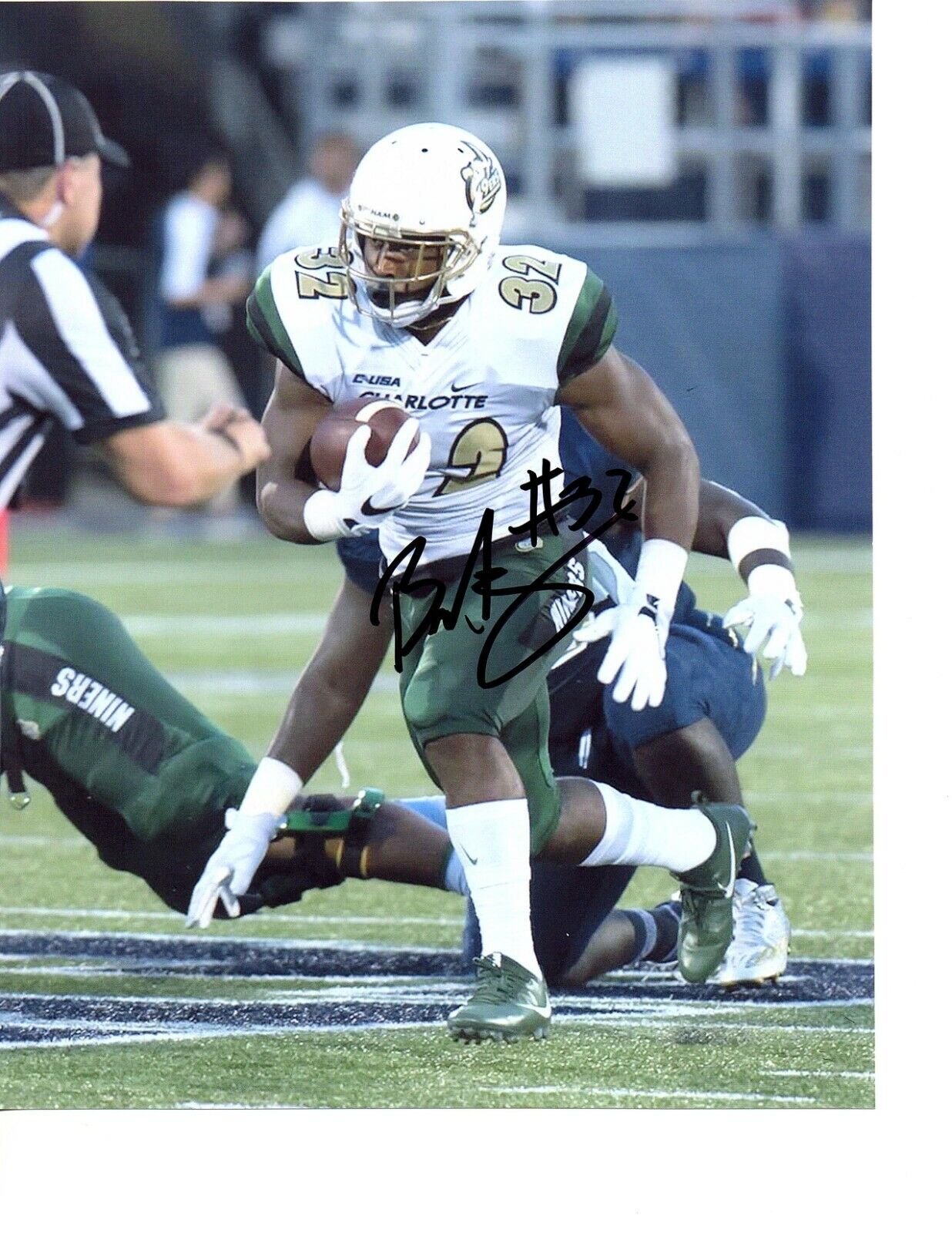 Benny Lemay Charlotte 49ers signed autographed 8x10 football Photo Poster painting UNC d