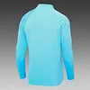 2023/2024 Olympique de Marseille Half-Pull Training Suit Light Blue Football Jersey
