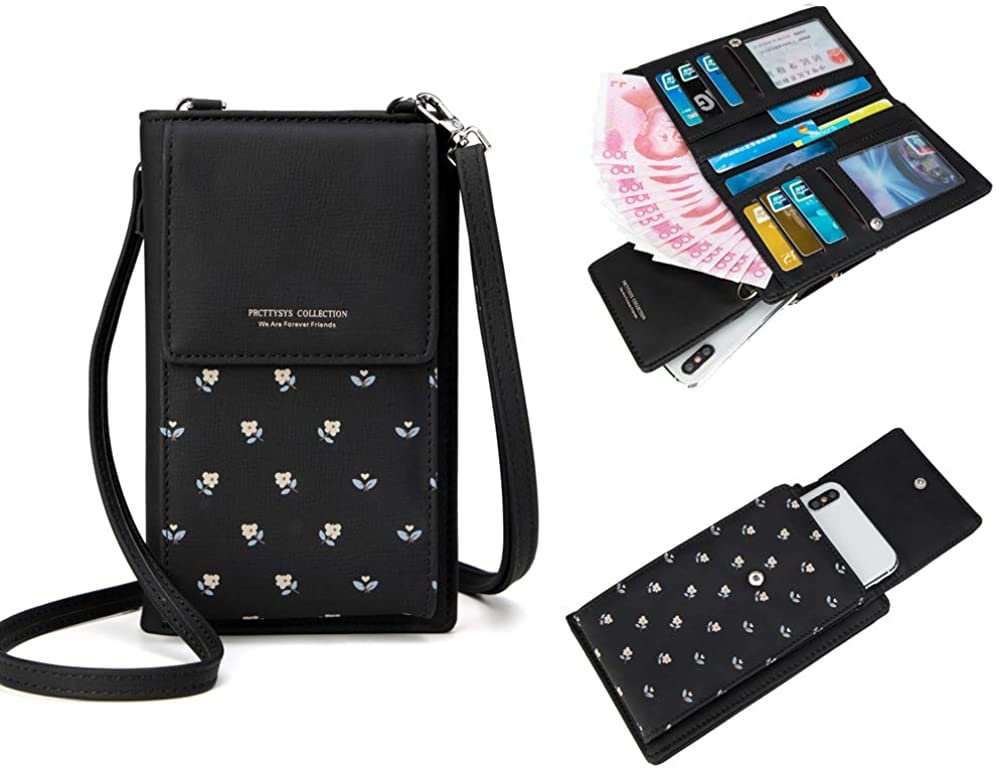 Small Crossbody Phone Bag for Women,Cellphone Shoulder Bags Card Holder Wallet Purse