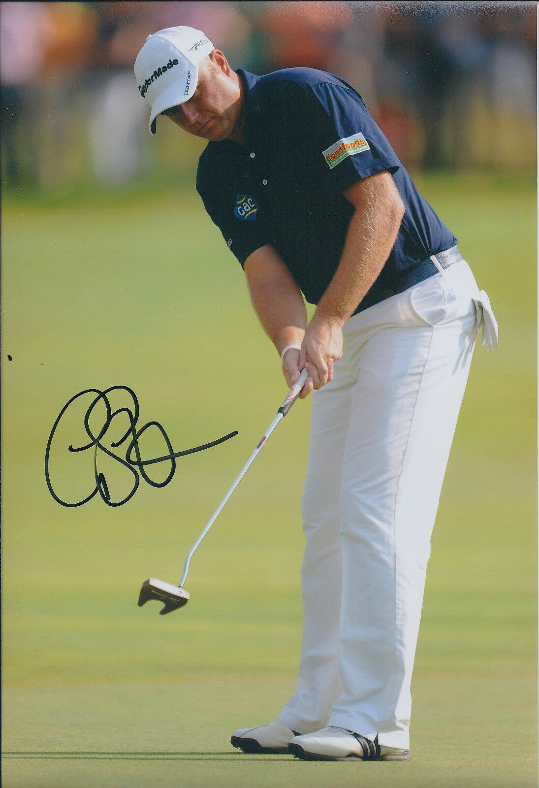 Graeme STORM SIGNED AUTOGRAPH 12x8 Photo Poster painting AFTAL COA European Tour