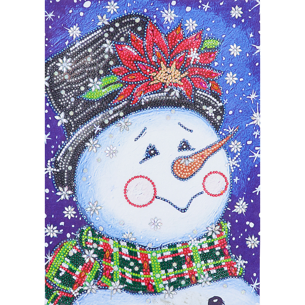 

Snowman - Special Shaped Diamond Painting - 40*30CM, 501 Original