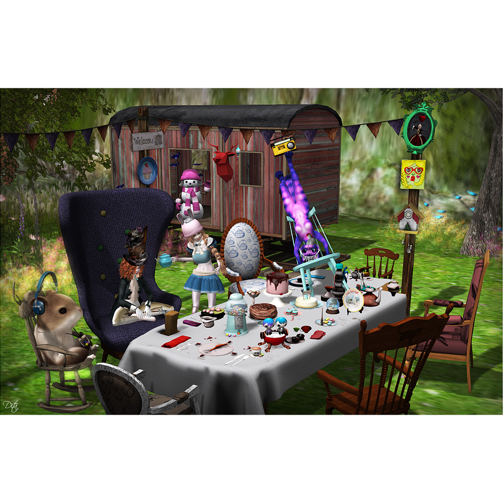 

Dinner Party Spirit - 1000 Pieces Jigsaw Puzzle, 501 Original