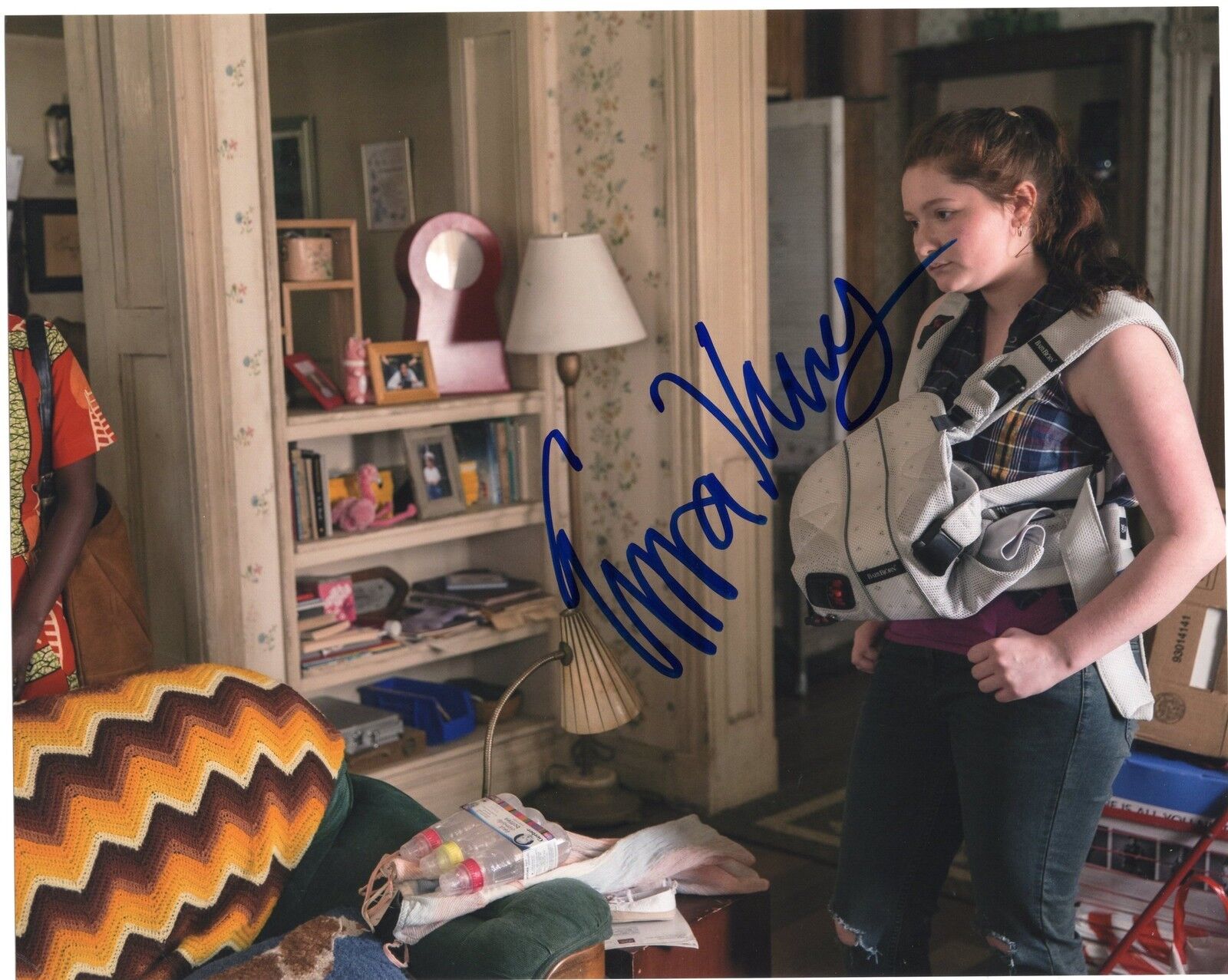 Emma Kenney Shameless Debbie Gallagher Signed 8x10 Photo Poster painting w/COA #7