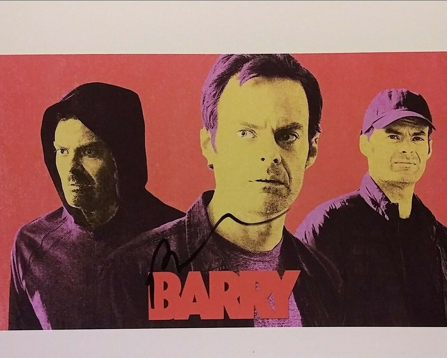 Bill Hader signed 8x10