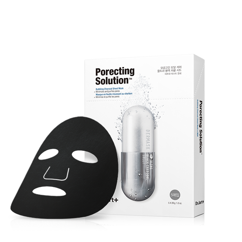 蒂佳婷药丸面膜清洁黑膜 毛孔清洁补水黑泡泡（1盒5片）-Digicat 猫电澳洲