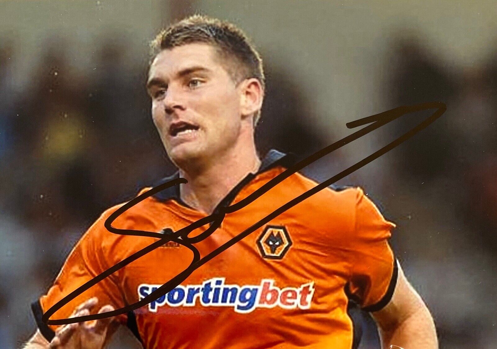 Sam Vokes Genuine Hand Signed 6X4 Photo Poster painting - Wolverhampton Wanderers 1