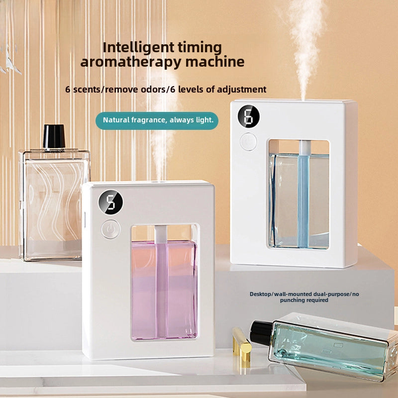 Aromatherapy Machine Automatic Fragrance Spraying Household Bedroom Toilet Fragrance Machine Spray Air Fresh Deodorant Diffuser