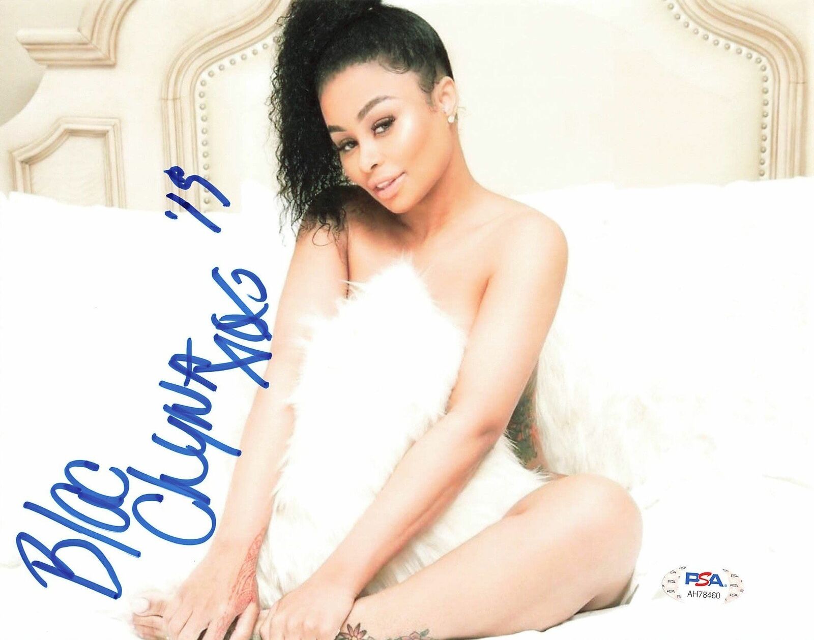 Blac Chyna signed 8x10 Photo Poster painting PSA/DNA Autographed Sexy