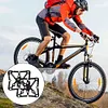 Aluminum Alloy Quick Release Bike Clipless Pedals Self-locking Pedal Adapter