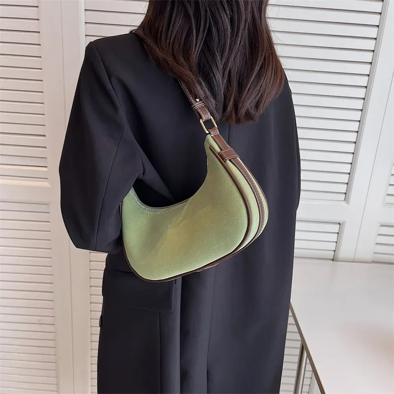 Scrub Solid Color Premium Textured Women's Bag