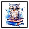 Owl - 18CT Stamped Cross Stitch 25*25cm/9.84*9.84in