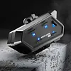 Motorcycle Helmet BT Headset Motorcycle Headphones Compatible with All Helmets