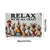 Relax We're all crazy - Vintage Metal Signs - 20*30cm/30*40cm