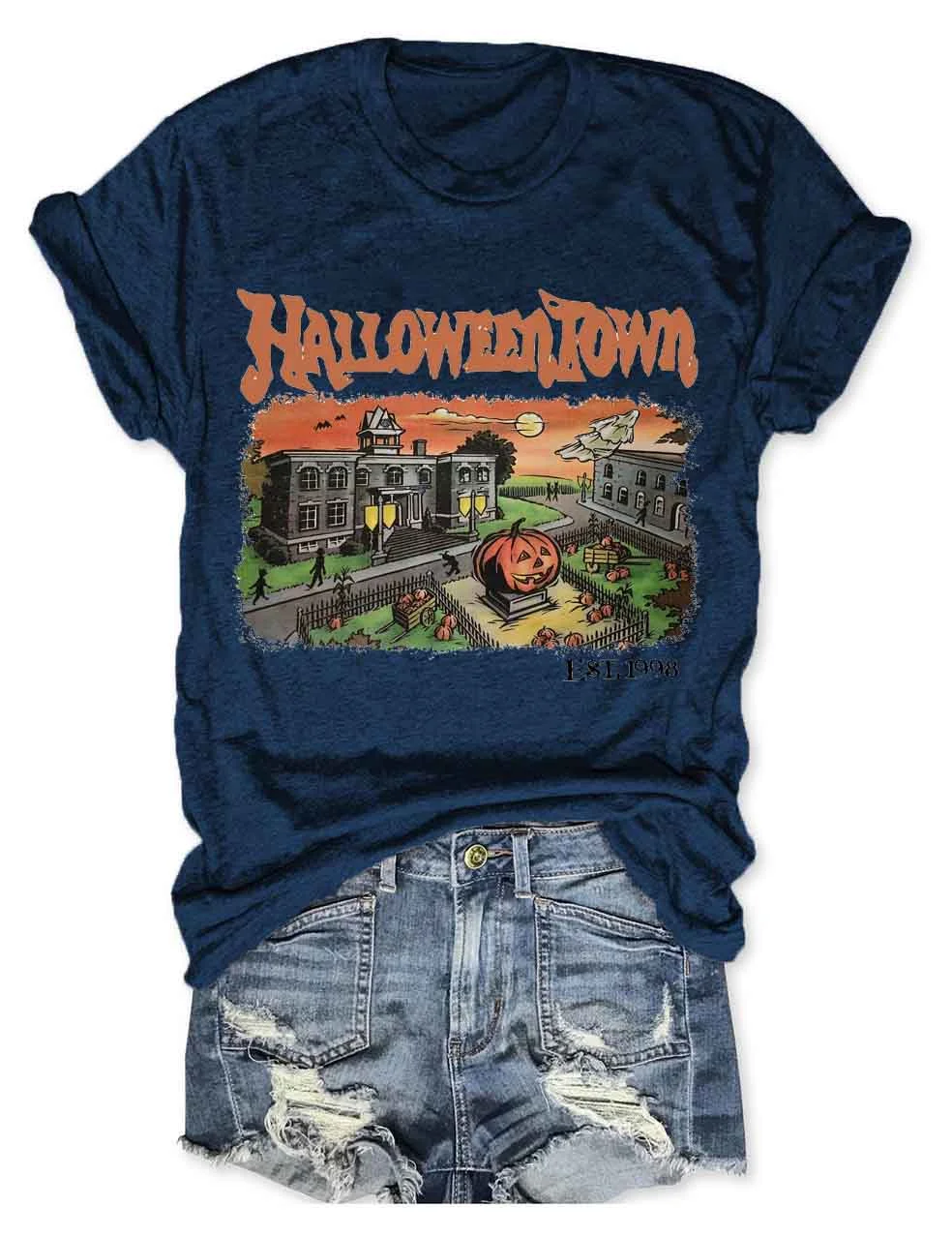 Halloweentown Printed T-Shirt