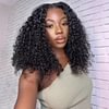 Hot Sale Glueless Brazilian Natural Black Curly Bob Wig
