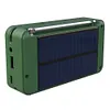Portable DAB+ Digital Radio Bluetooth-Compatible Solar/Rechargable FM Radio