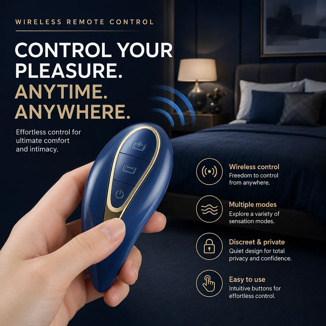 Remote-Controlled P-Spot Prostate Massager &ndash; Curved Dual Stimulation