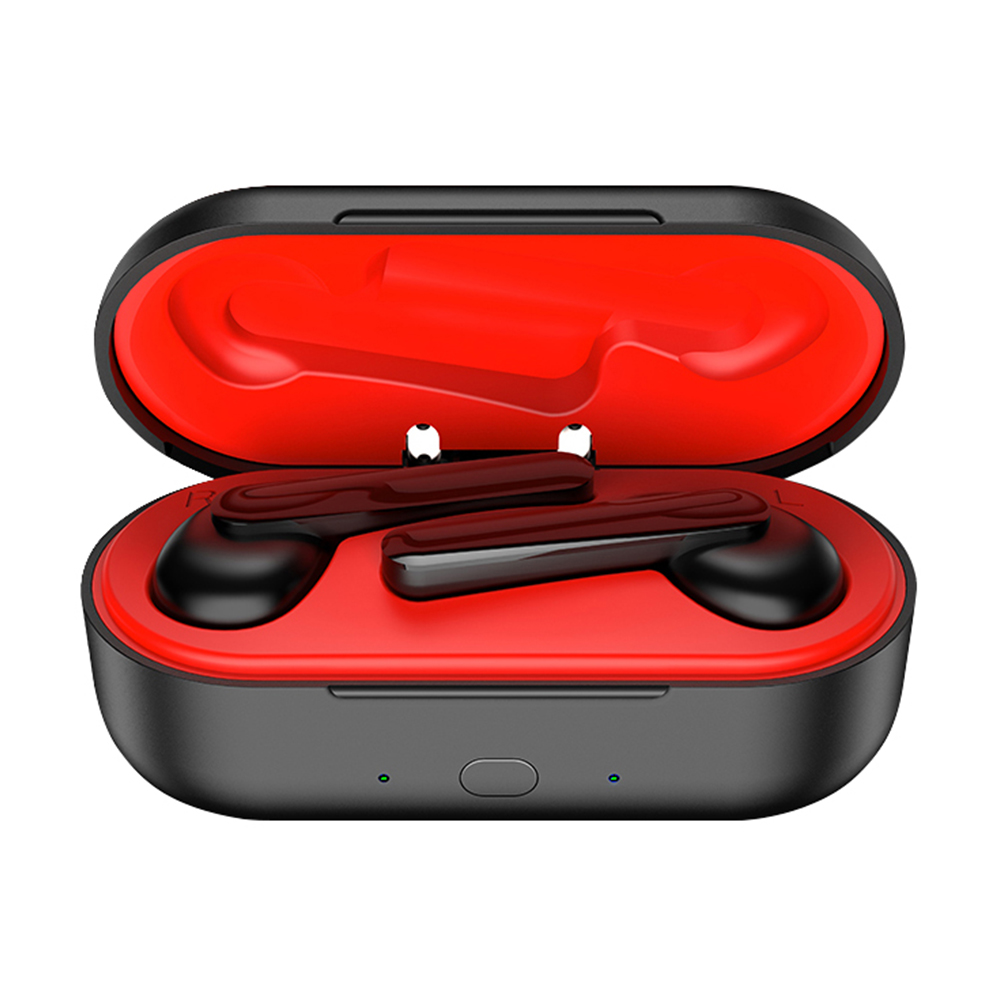 

W-02 TWS Bluetooth 5.0 Earphones Wireless Stereo In-ear Earbuds (Black), 501 Original