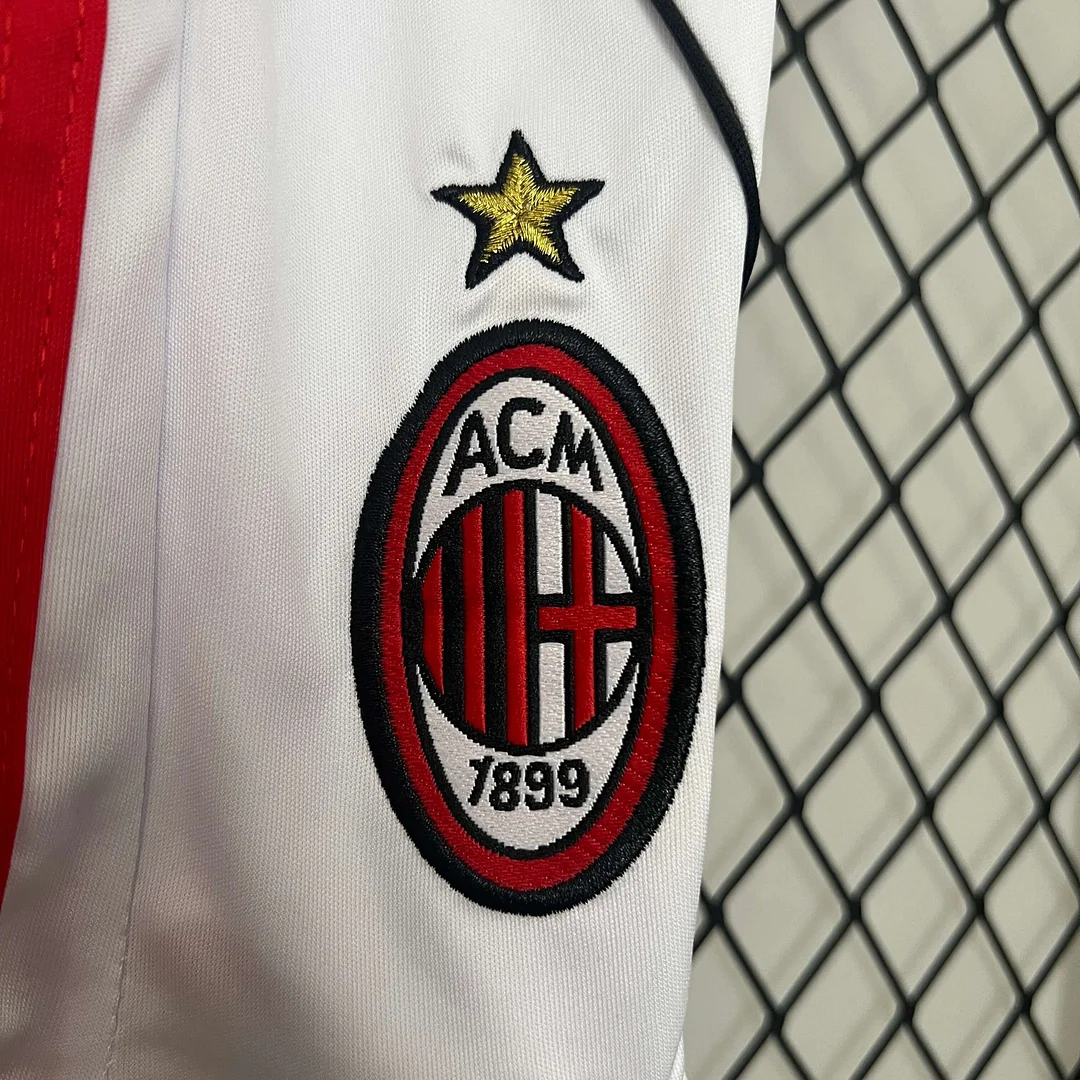 2006/2007 Retro Kids Size AC Milan Away Soccer Jersey 1:1 Thai Quality