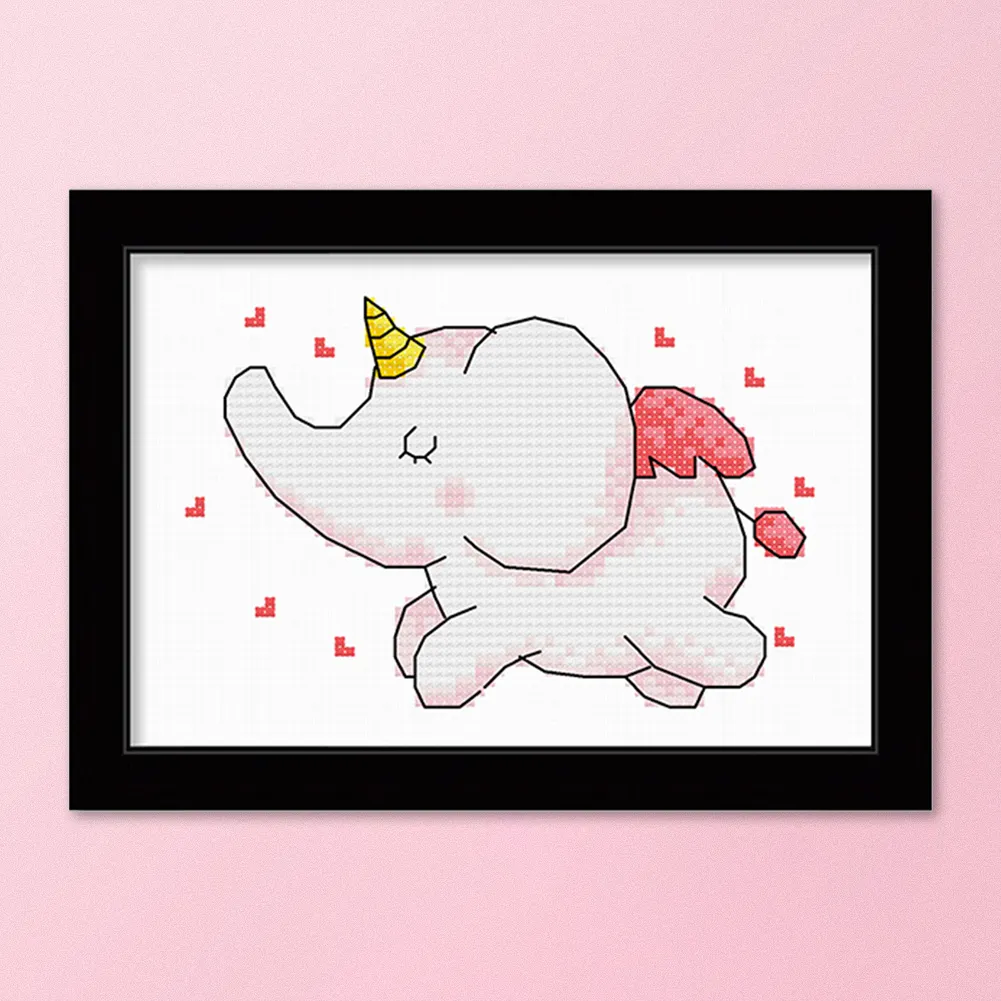 11ct Stamped Cross Stitch - Unicorn(25*20cm)