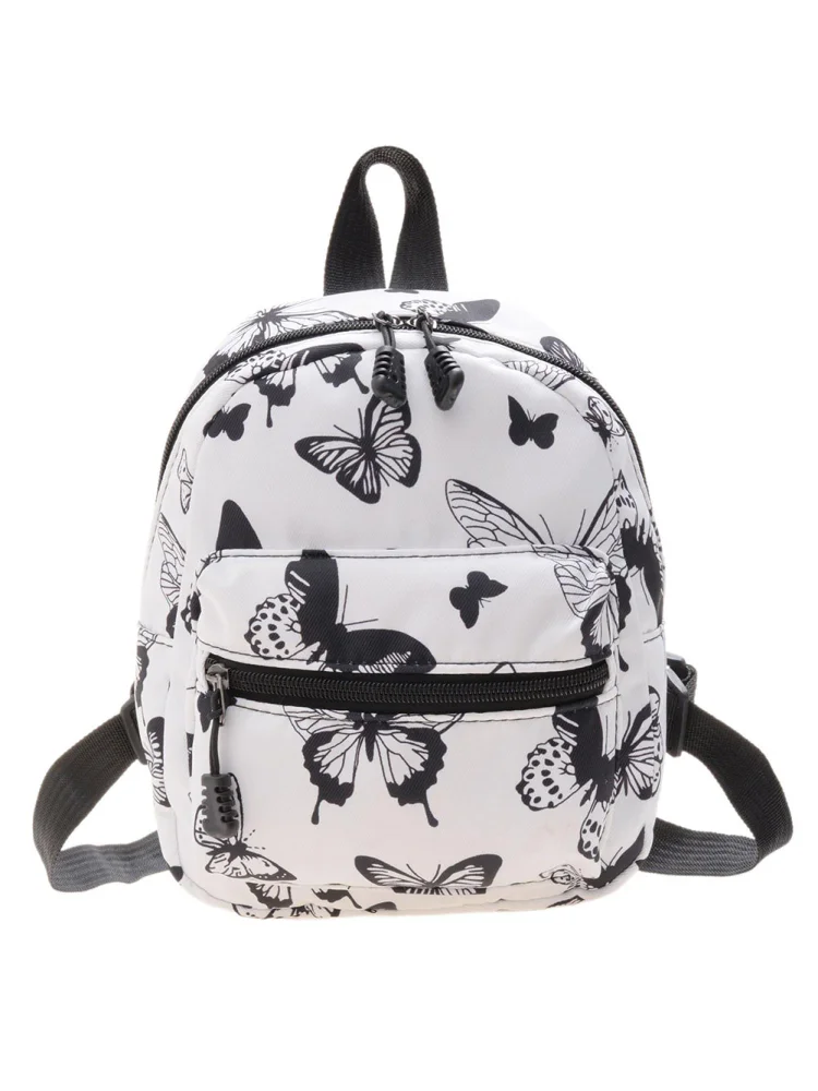 Fashion Women Animal Pattern Printing Backpack Casual Small Handbags (B)