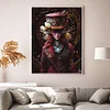 Mad Hatter-11CT Stamped Cross Stitch 40*50cm/15.75*19.69in