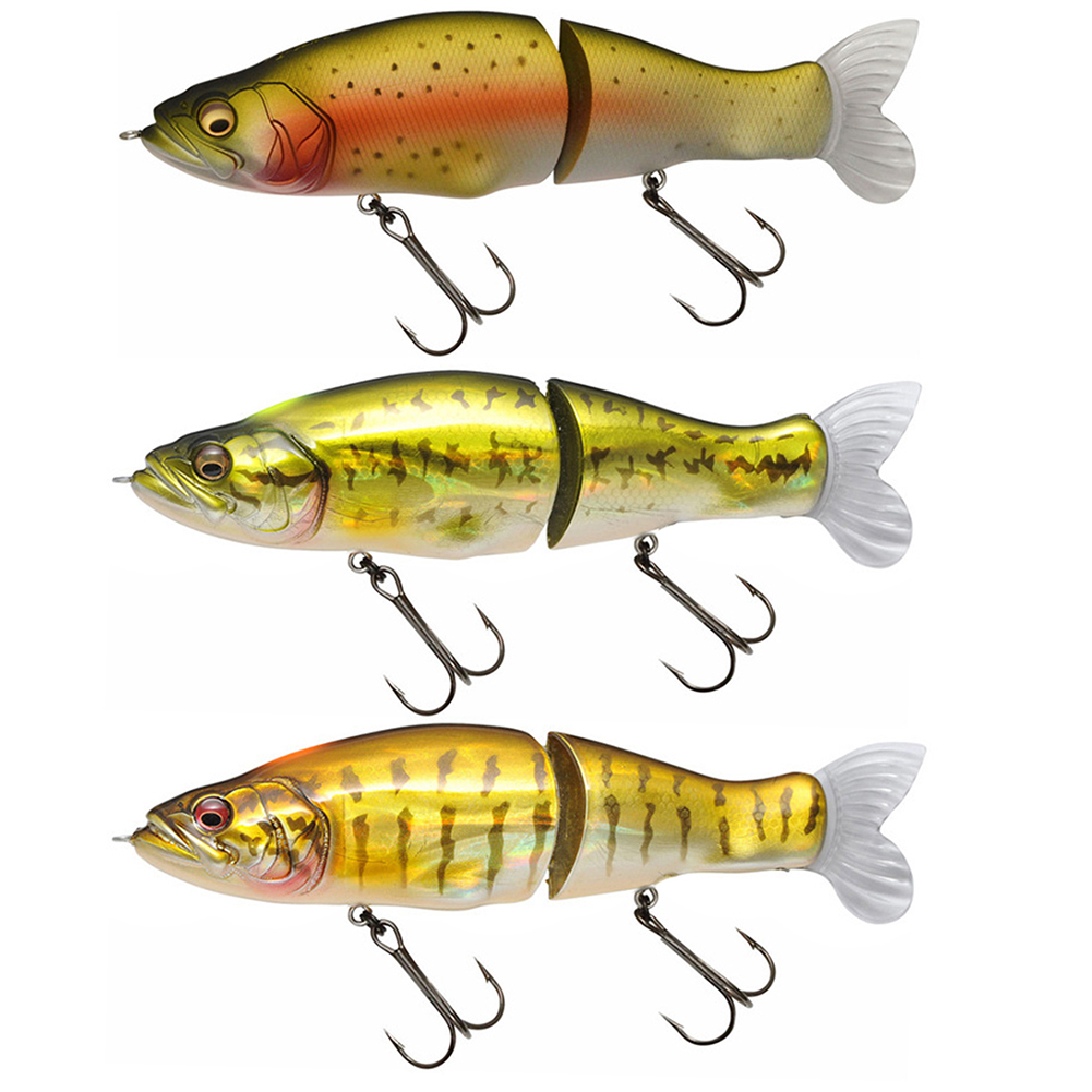

135mm Multi Jointed Swimbait 28g Slow Sinking Bass Pike Soft Fishing Lures, 501 Original