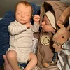 17" Soft Weighted Body Cute Lifelike Handmade Silicone Reborn Sleeping Baby Boy Doll Named Sean - RBBI-Myrebornbabydoll&reg; Myrebornbabydoll&reg;