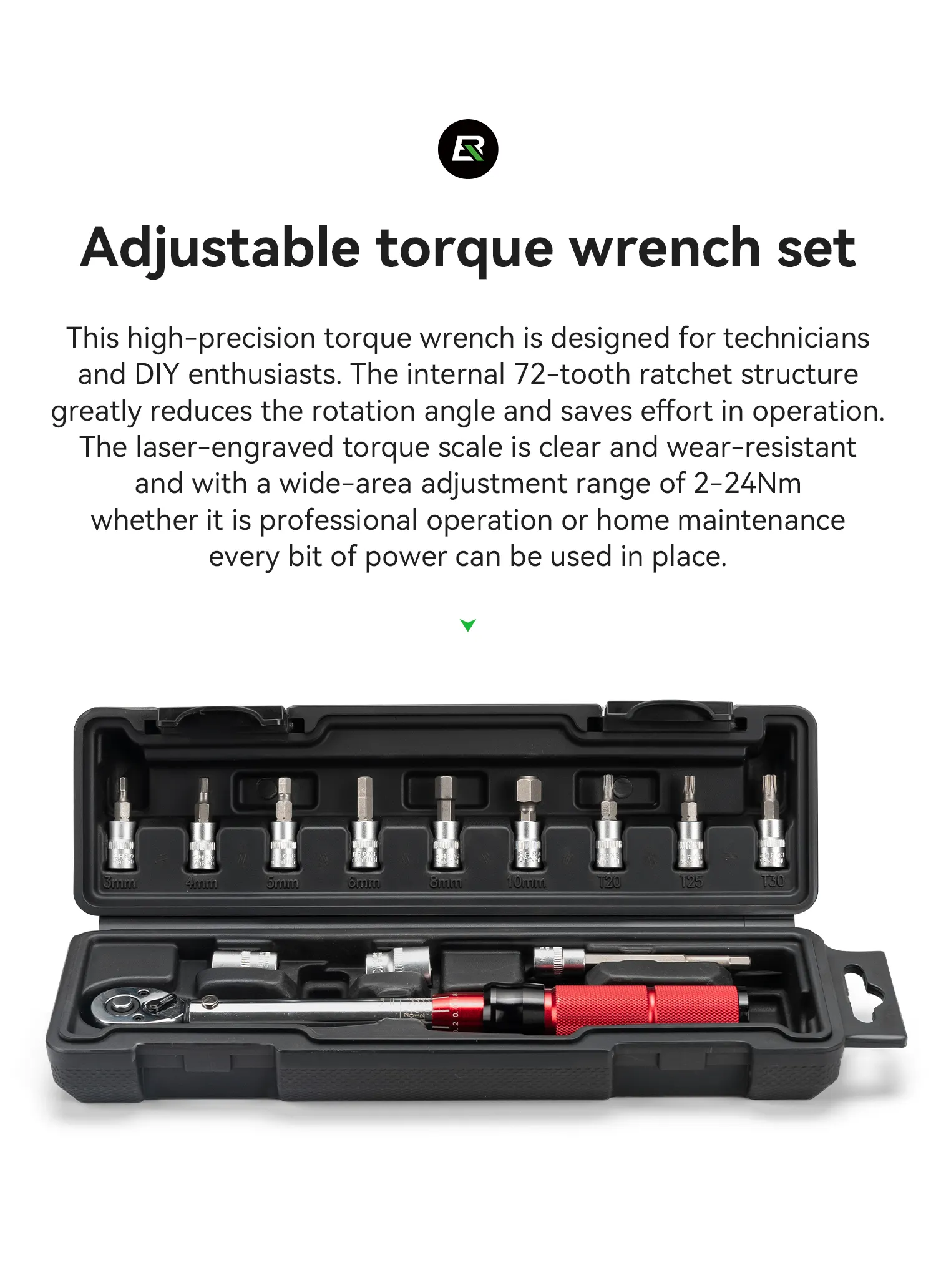 Adjustable Torque Wrench Set