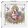5D DIY Partial Special Shaped Drill Diamond Painting Madonna Art 19.2x19.2cm